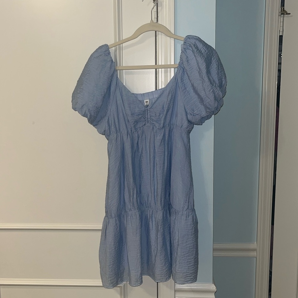 Light blue mini dress